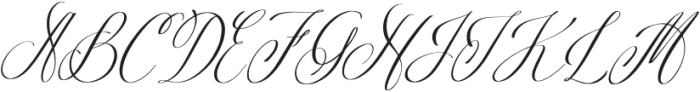 Defalliya Italic otf (400) Font UPPERCASE
