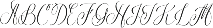 Defalliya otf (400) Font UPPERCASE