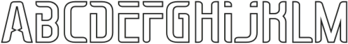 Deffego Regular otf (400) Font LOWERCASE