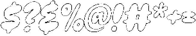 Defkins Air otf (400) Font OTHER CHARS