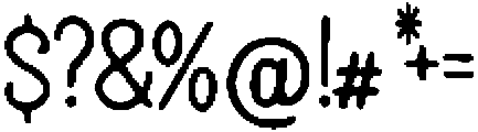 Defu ttf (400) Font OTHER CHARS