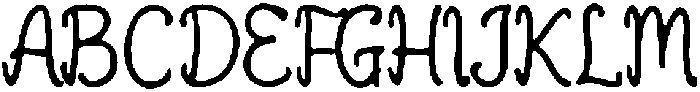 Defu ttf (400) Font UPPERCASE
