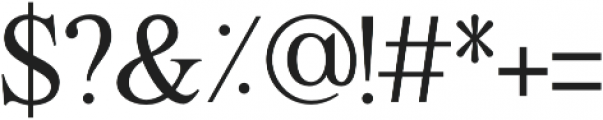 Degalasi Serif otf (400) Font OTHER CHARS