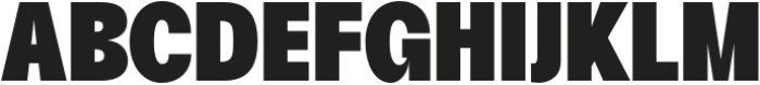 Degitan Black Condensed otf (900) Font UPPERCASE