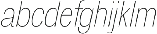 Degitan Thin Italic Condensed otf (100) FONT