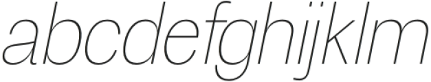 Degitan Thin Italic Semi Condensed otf (100) FONT