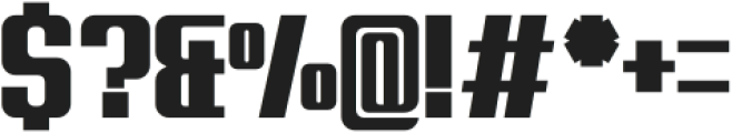 Deglis Regular otf (400) Font OTHER CHARS