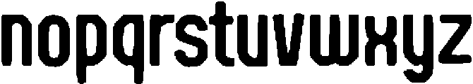 Deguvu ttf (400) Font LOWERCASE