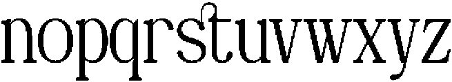 Deiloya otf (400) Font LOWERCASE
