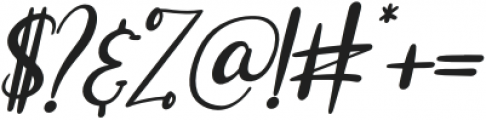 Deirma Italic otf (400) Font OTHER CHARS