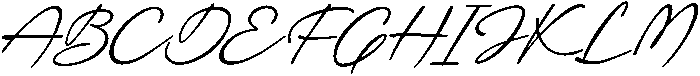 Dekalea Italic otf (400) Font UPPERCASE