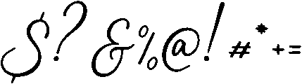 Dekalea otf (400) Font OTHER CHARS