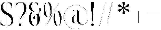 Dekota otf (400) Font OTHER CHARS