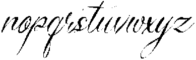 Del Lante Italic otf (400) Font LOWERCASE