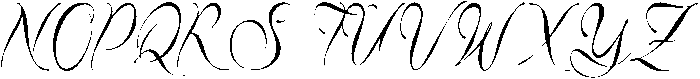 Del Lante otf (400) Font UPPERCASE