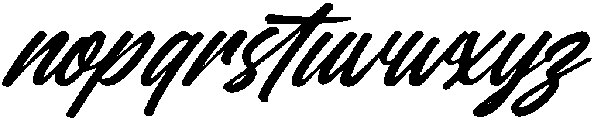 Delaghes Italic otf (400) Font LOWERCASE
