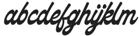 Delagio Script Bold Italic otf (700) Font LOWERCASE