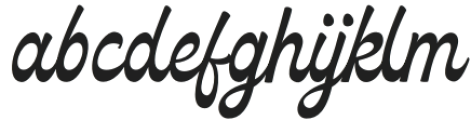 Delagio Script Regular otf (400) Font LOWERCASE