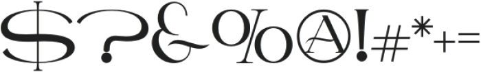 Delao Qord Regular otf (400) Font OTHER CHARS