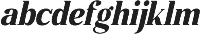 Delari Italic otf (400) Font LOWERCASE