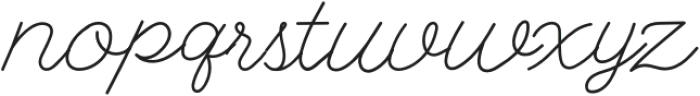 Delarose otf (400) Font LOWERCASE