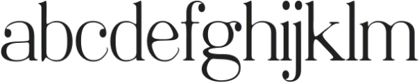 Delcy Drawn otf (400) Font LOWERCASE