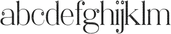 Delcy Stamp otf (400) Font LOWERCASE