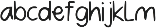 Delfian Regular otf (400) Font LOWERCASE