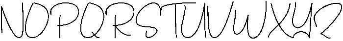 Delicate Balance Regular otf (400) Font UPPERCASE