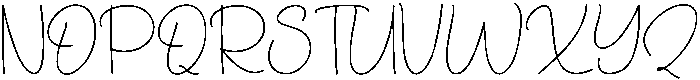 Delicate Clothes Regular otf (400) Font UPPERCASE