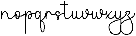 Delicate Clothes Regular otf (400) Font LOWERCASE
