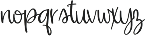 Delicate Flower otf (400) Font LOWERCASE