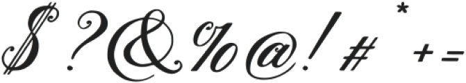 Delicate Promise Regular ttf (400) Font OTHER CHARS