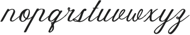 Delicate Promise Regular ttf (400) Font LOWERCASE