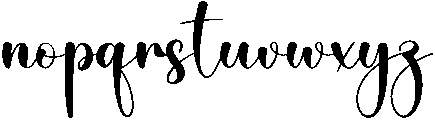 Delicate Regular otf (400) Font LOWERCASE