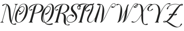 Delicate Stellar Regular otf (400) Font UPPERCASE