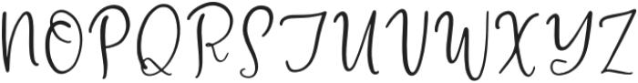 Delicate Whimsy Script Regular otf (400) Font UPPERCASE