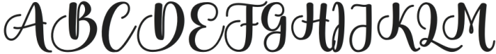 DelicateBloom-Regular otf (400) Font UPPERCASE