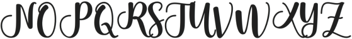 DelicateBloom-Regular otf (400) Font UPPERCASE