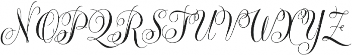 Delicatta otf (400) Font UPPERCASE