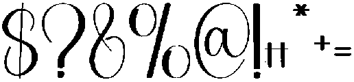 Delich Regular otf (400) Font OTHER CHARS