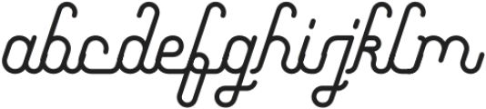 DeliciaFood-Regular otf (400) Font LOWERCASE