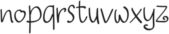 Delicinta Regular otf (400) Font LOWERCASE