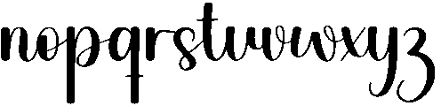 Delicious Regular otf (400) Font LOWERCASE