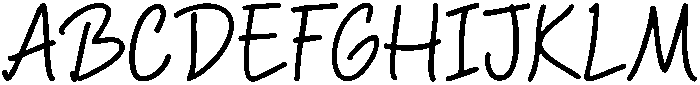 Delicious Regular otf (400) Font UPPERCASE