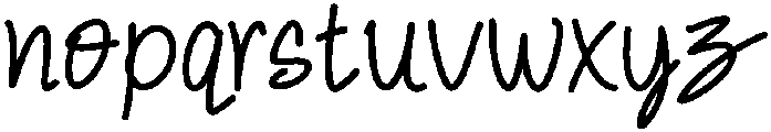 Delicious Regular otf (400) Font LOWERCASE