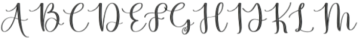 Delight Autography Regular otf (300) Font UPPERCASE