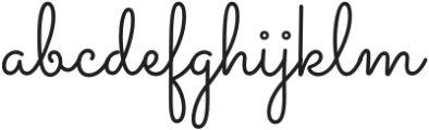 Delight BDS otf (300) Font LOWERCASE