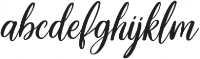 Delight Lettering Script Regular otf (300) Font LOWERCASE