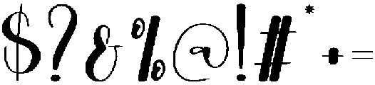 Delight Midnight Regular otf (300) Font OTHER CHARS
